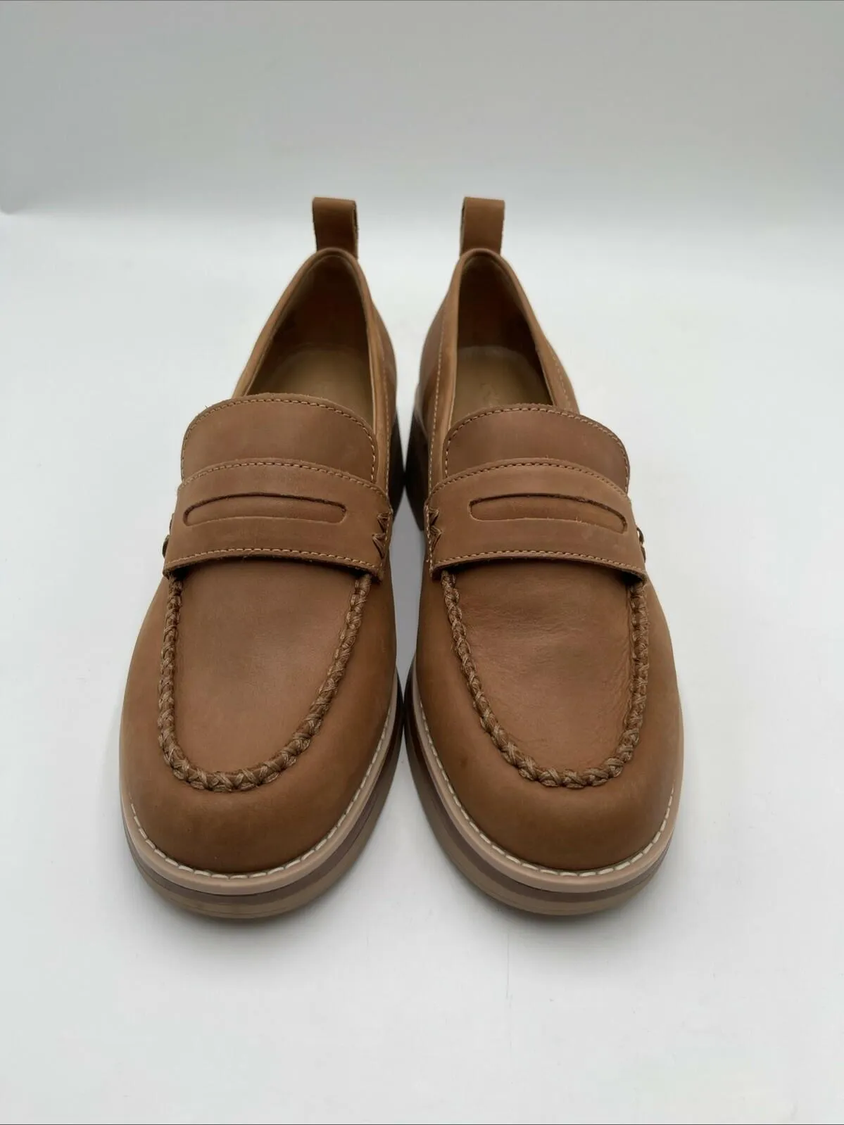 Crown Vintage Nirea Loafer Women's Brown Size 8.5M/39.5 - Very Good