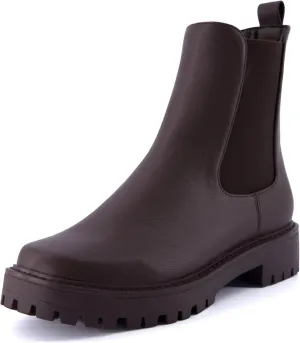 CUSHIONAIRE Women's Felix slip on chelsea boot  Memory Foam, Wide Widths Available