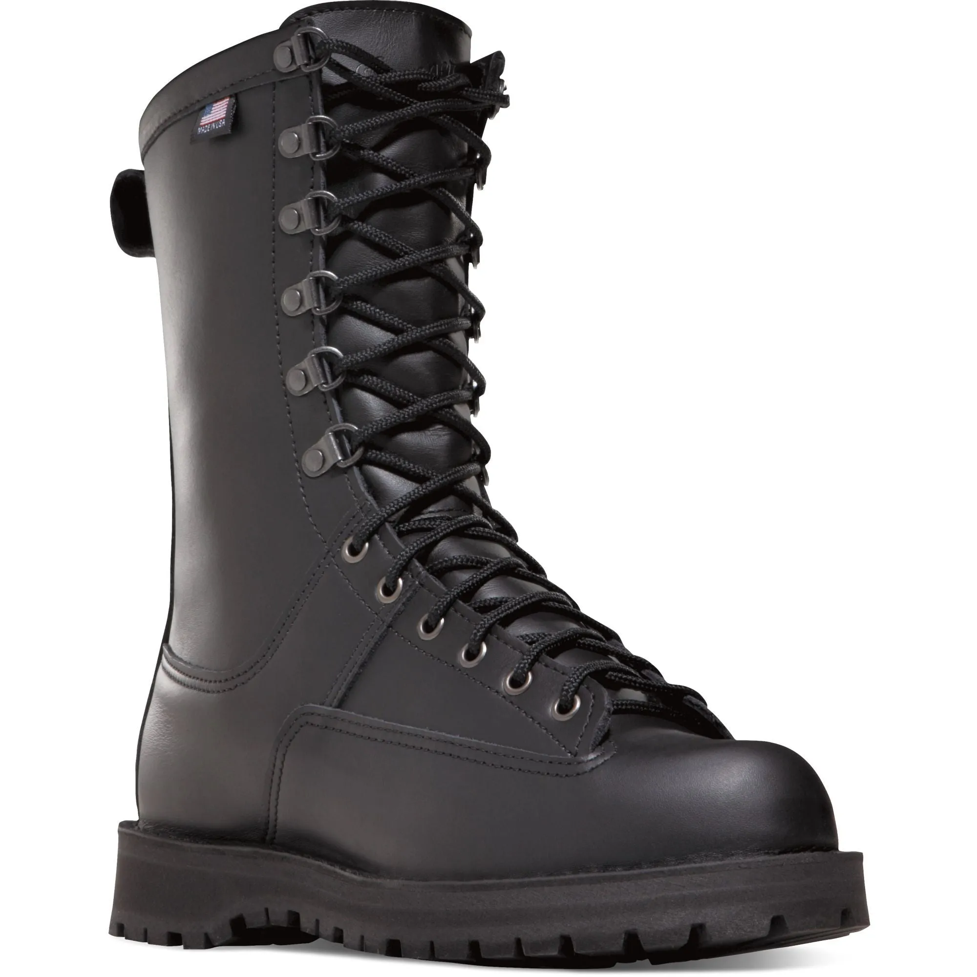 Danner Women's Fort Lewis USA Made 10" Waterproof Duty Boot - Black - 29110