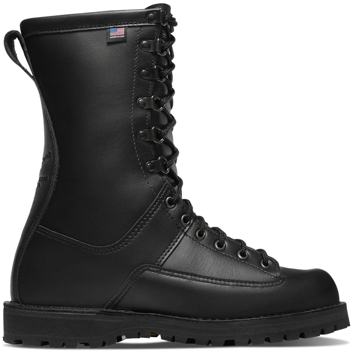 Danner Women's Fort Lewis USA Made 10" Waterproof Duty Boot - Black - 29110
