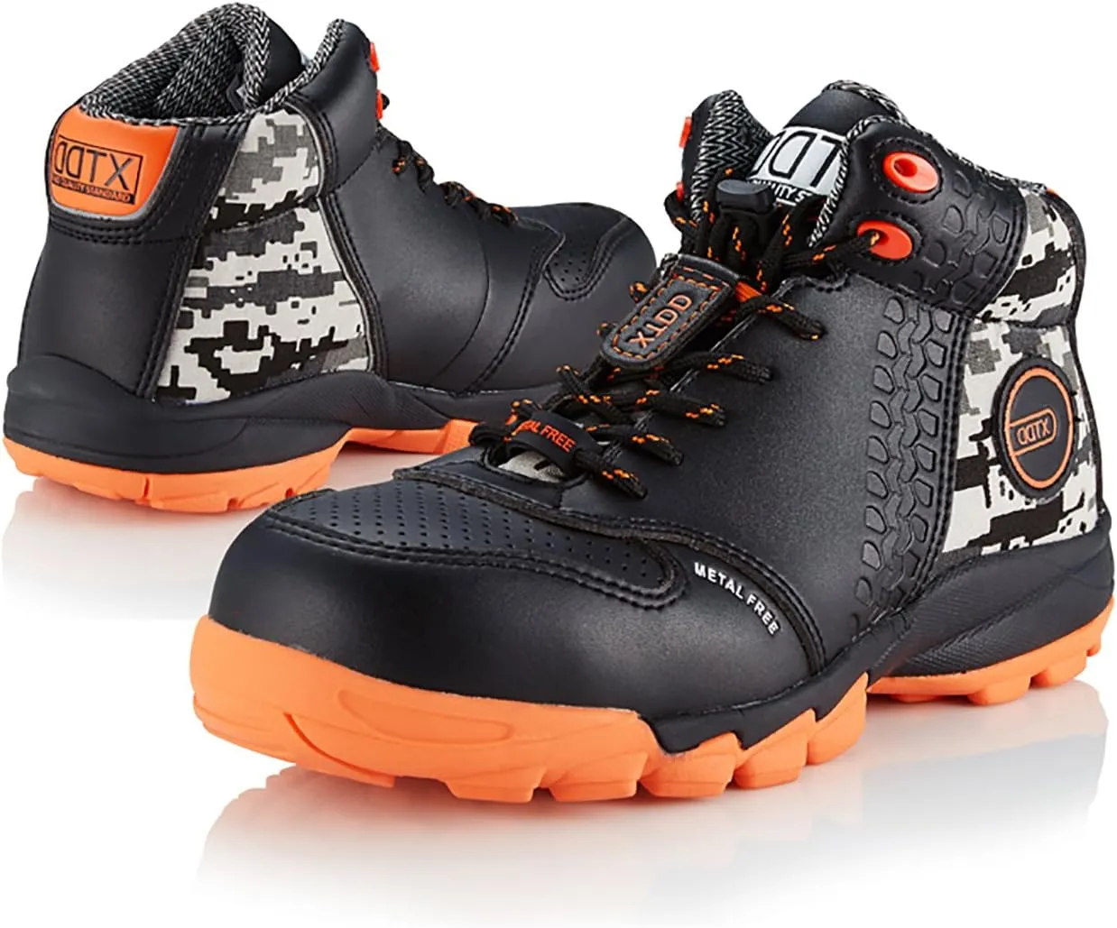 DDTX mens Men's Composite Toe Work Shoes