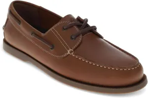 DOCKERS Men's, Vargas Boat Shoe Dark Tan Leather