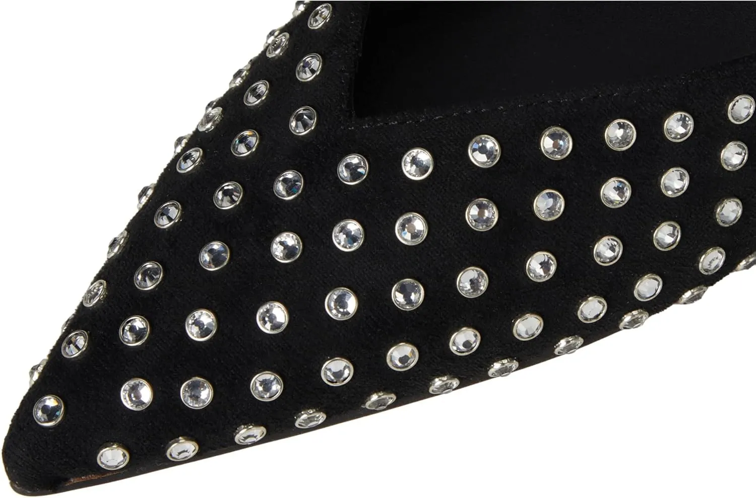 Dolce Vita Women's Kanika Mid Crystal Stud Pointed Toe Heels