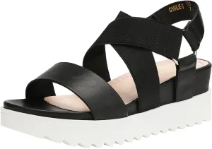 DREAM PAIRS Women’s Open Toe Ankle Strap Platform Wedge Sandals
