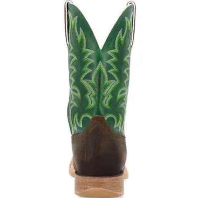 Durango Men's Rebel Pro 11" Steel Toe Evergreen Western Boot -Bridle Brown- DDB0461