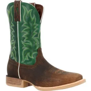 Durango Men's Rebel Pro 11" Steel Toe Evergreen Western Boot -Bridle Brown- DDB0461