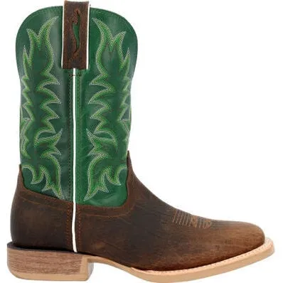 Durango Men's Rebel Pro 11" Steel Toe Evergreen Western Boot -Bridle Brown- DDB0461