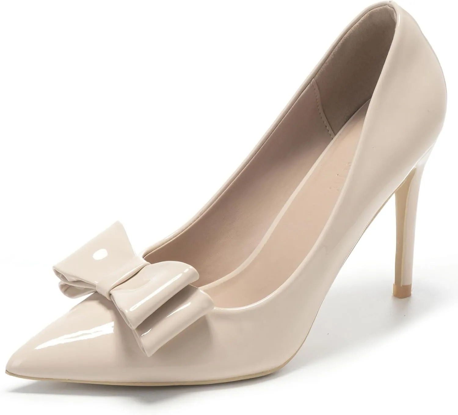 EBYNUE Women's Pumps Sexy High Heels 4 inch Pointed Closed Toe Stiletto Heel Evening Party Wedding Comfortable Dress Shoes