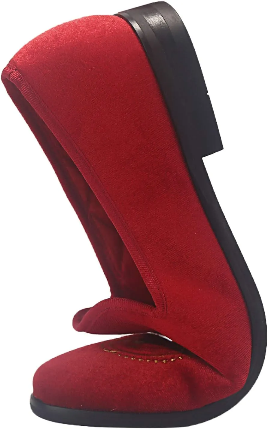 ELANROMAN Loafers for Men Velvet Shoes of Fashion Embroidered 1.0 and 2.0 Party Wedding Prom Shoes