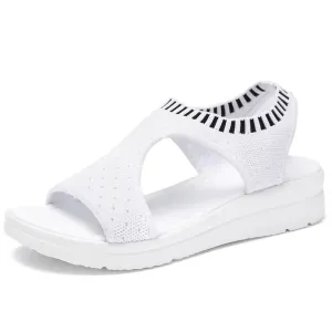 Fish Mouth Shoes, Flat Sandals, Thick Sole Sandals