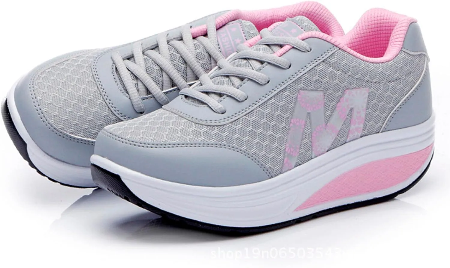 Flying Weaving Sneakers Women 2023 Fall and Winter New Korean Fashion Round Head Lace Up Casual Shoes Thick Bottom Running Shoes Women Walking