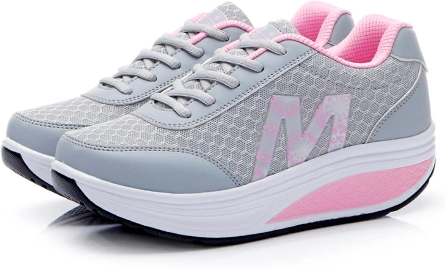Flying Weaving Sneakers Women 2023 Fall and Winter New Korean Fashion Round Head Lace Up Casual Shoes Thick Bottom Running Shoes Women Walking