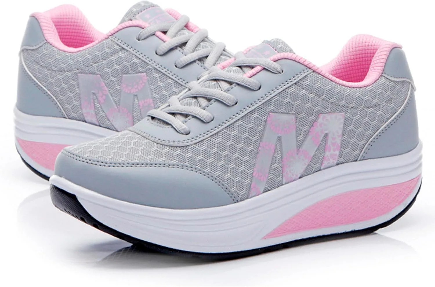 Flying Weaving Sneakers Women 2023 Fall and Winter New Korean Fashion Round Head Lace Up Casual Shoes Thick Bottom Running Shoes Women Walking