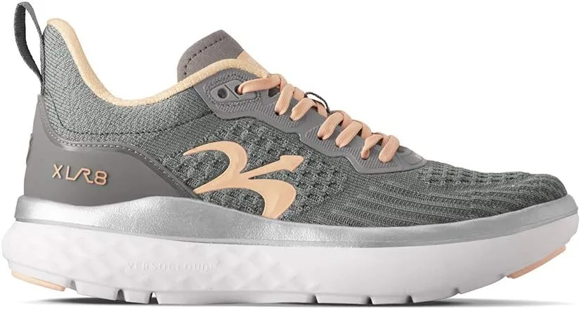 G-DEFY XLR8 Run Women’s Supportive Running Shoe | VersoCloud® Technology for Pain Associated with Prolonged Standing or Walking | Arch Support | Diabetic Shoes | Wide Shoes | Free Custom Orthotic