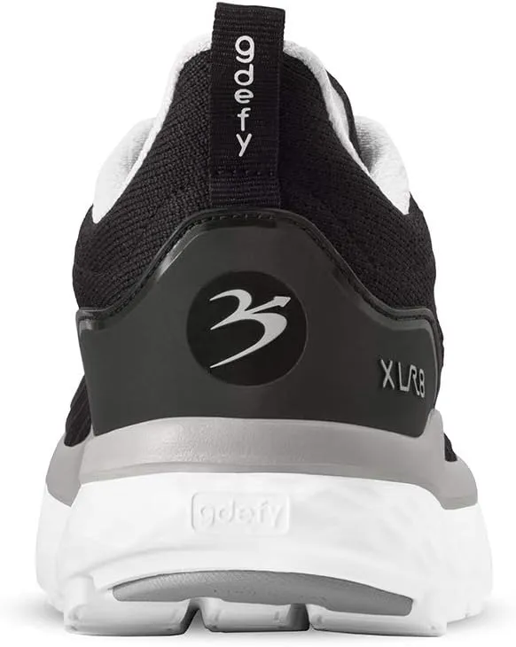 G-DEFY XLR8 Women’s Supportive Running Shoe | VersoShock Technology for Pain Associated with Prolonged Standing or Walking | Arch Support | Diabetic Shoes | Wide Shoes | Free Custom Orthotic