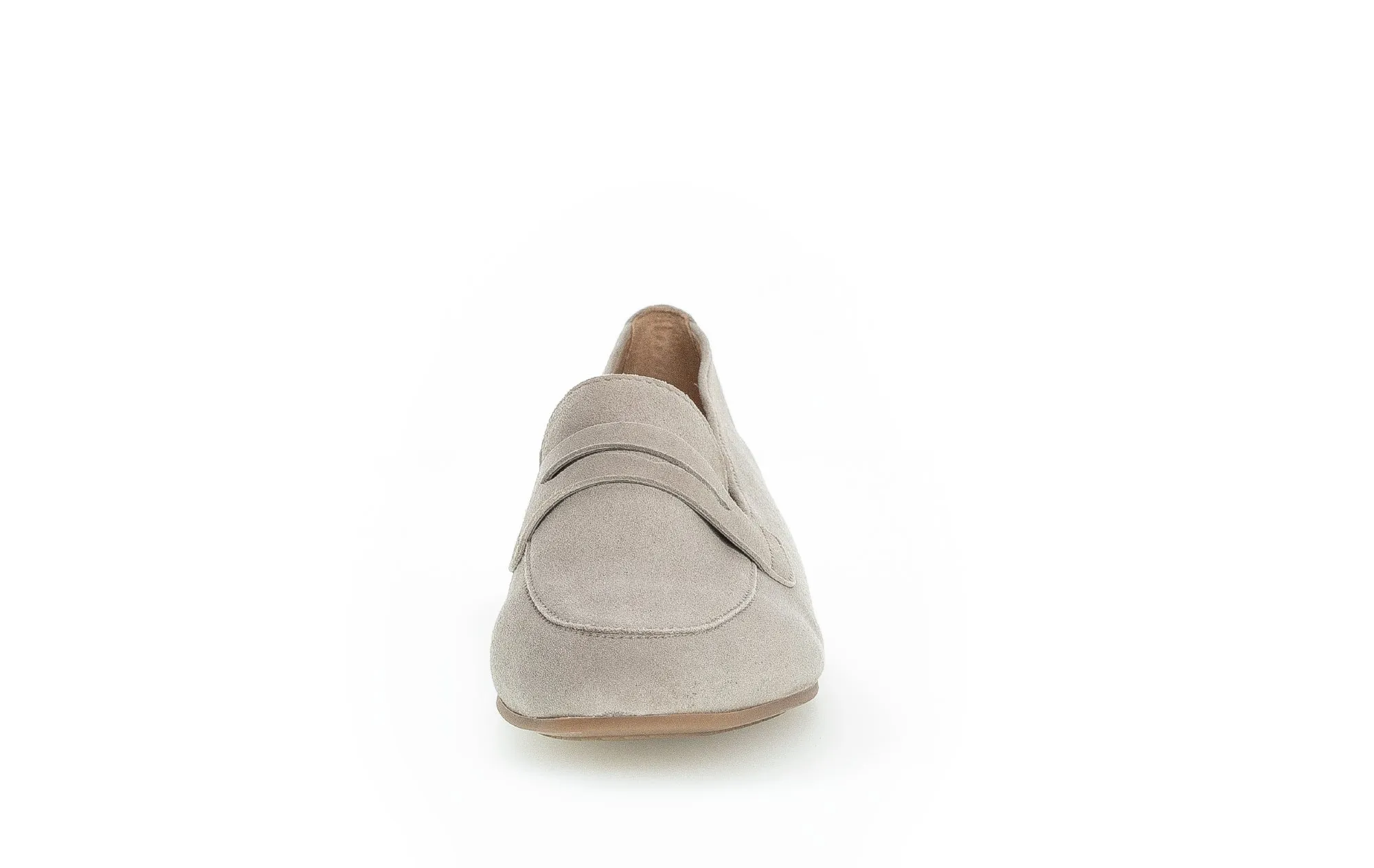 GABOR - 25.213.12 FLAT LOAFER - BEIGE SUEDE