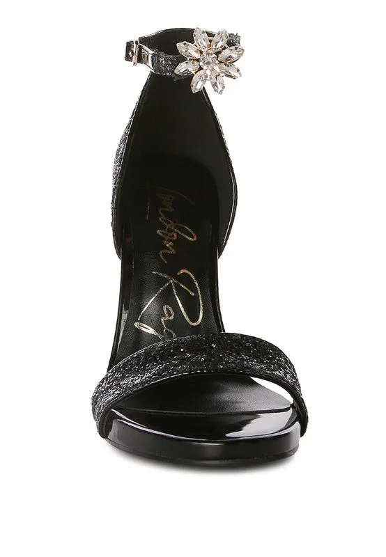 Glitter Stiletto Heels