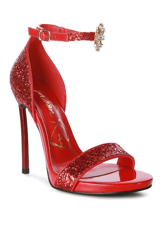 Glitter Stiletto Heels