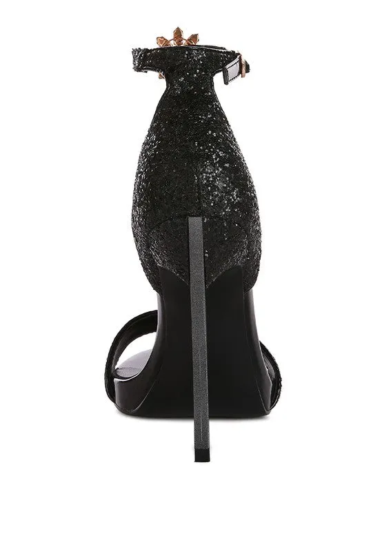 Glitter Stiletto Heels