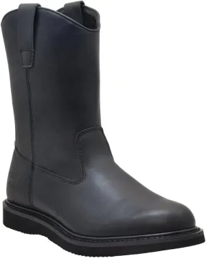 Golden Fox Men's Leather Wellington Farm & Construction Rigger Work Boots