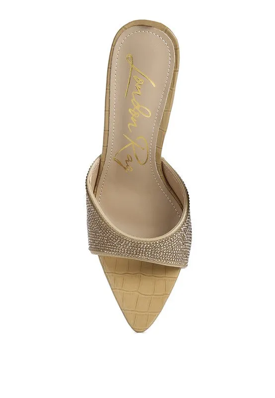 Hella Stoned Ballroom Stiletto Sandals