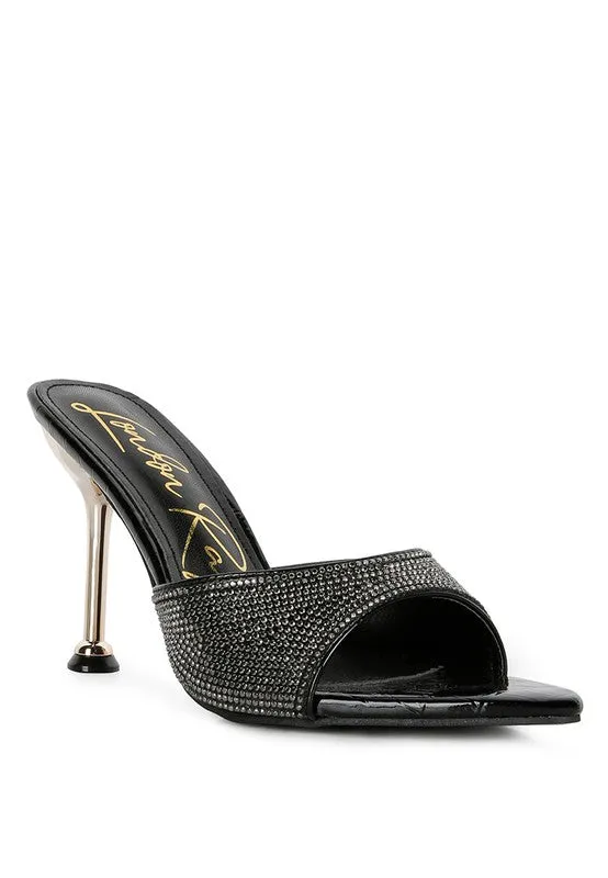 Hella Stoned Ballroom Stiletto Sandals