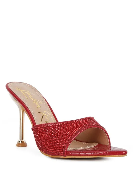 Hella Stoned Ballroom Stiletto Sandals