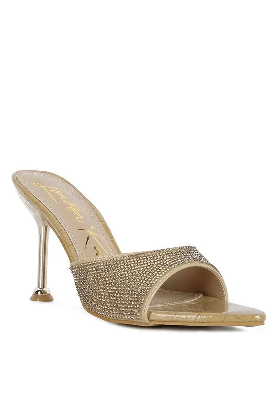 Hella Stoned Ballroom Stiletto Sandals