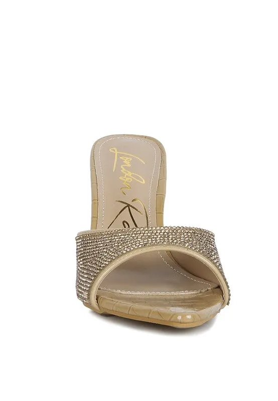 Hella Stoned Ballroom Stiletto Sandals