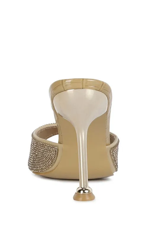 Hella Stoned Ballroom Stiletto Sandals