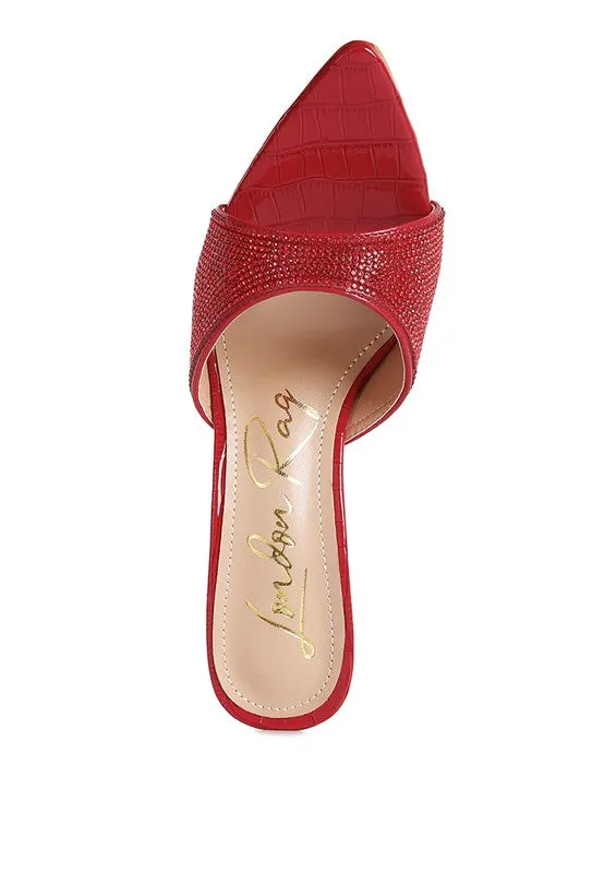 Hella Stoned Ballroom Stiletto Sandals