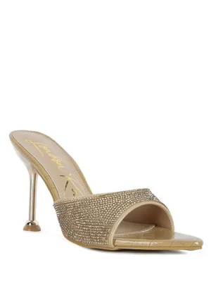Hella Stoned Ballroom Stiletto Sandals
