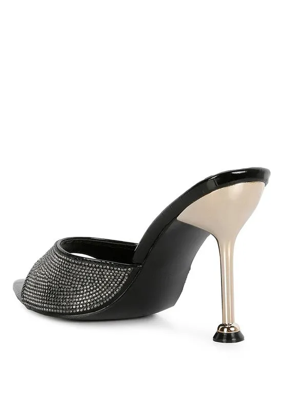 Hella Stoned Ballroom Stiletto Sandals