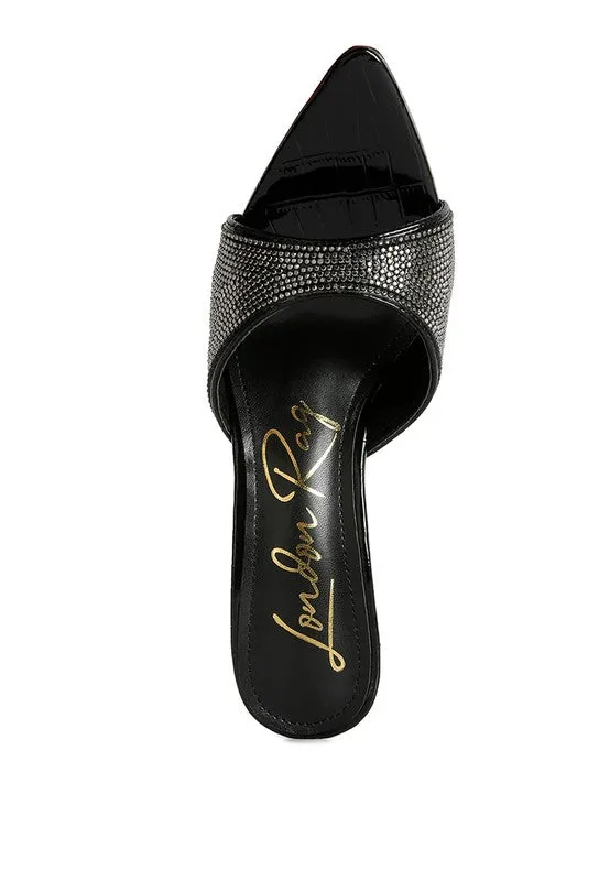 Hella Stoned Ballroom Stiletto Sandals