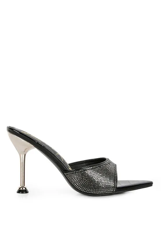 Hella Stoned Ballroom Stiletto Sandals
