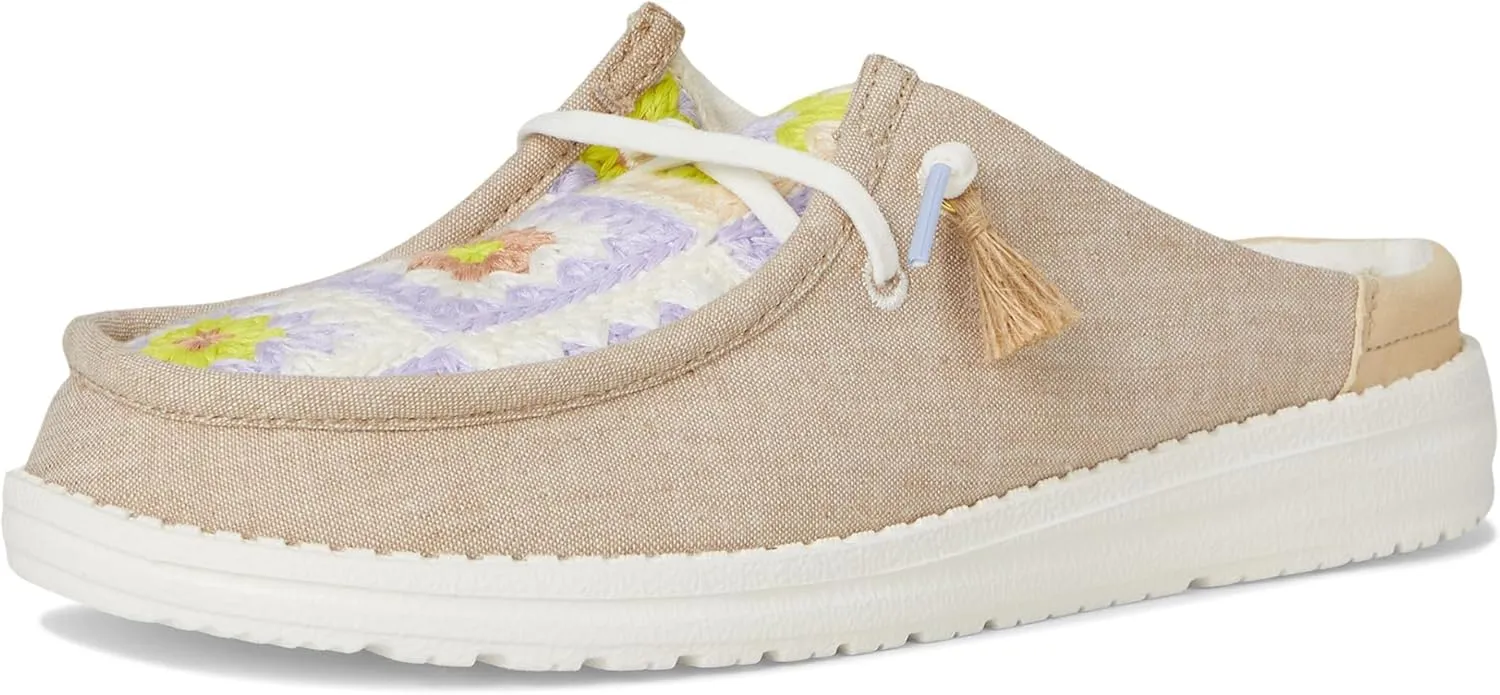 Hey Dude Women's Wendy Slip Cottage Crochet Loafer