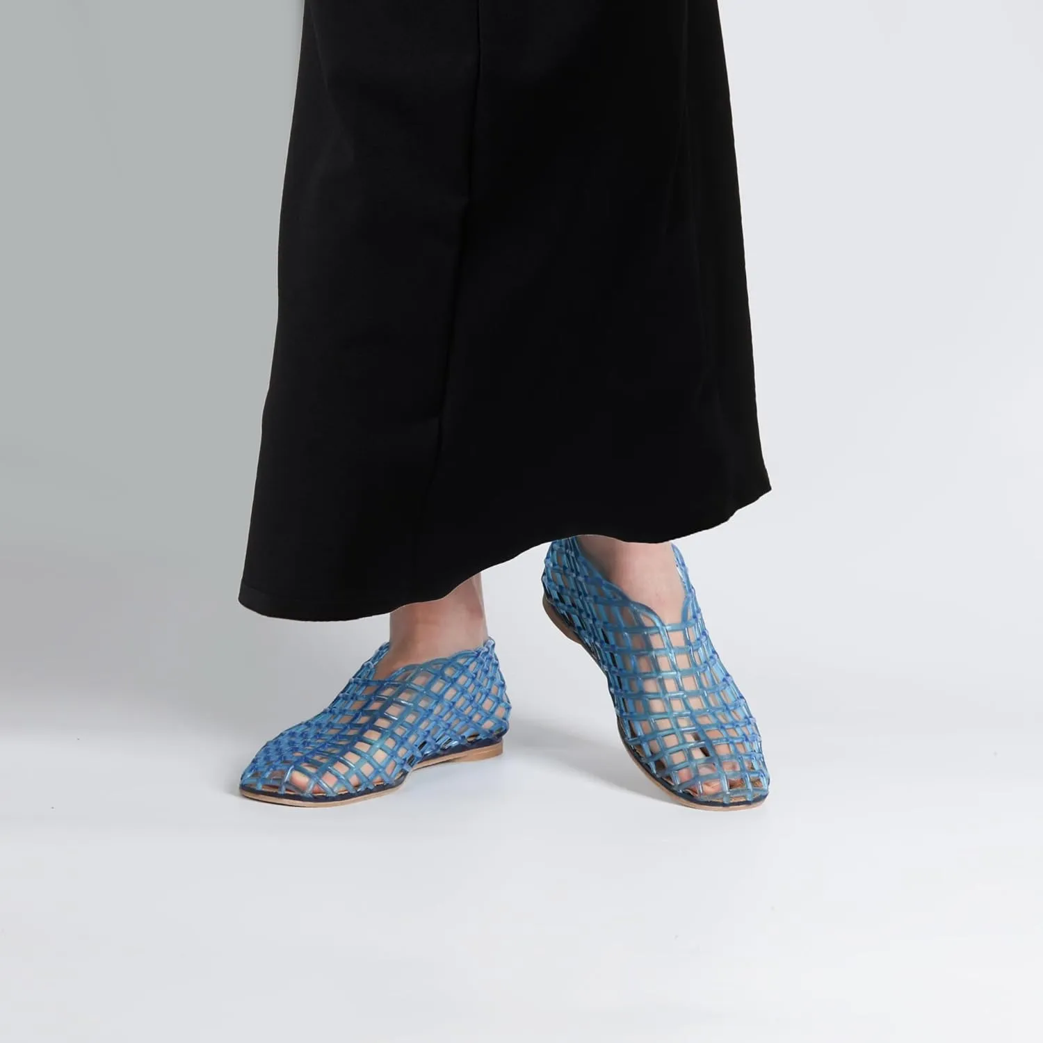 Jelly Mesh Ballet Flats for Women, Red Summer Sandals with Mesh Mary Jane Flats, Ladies Breathable Casual Footwear