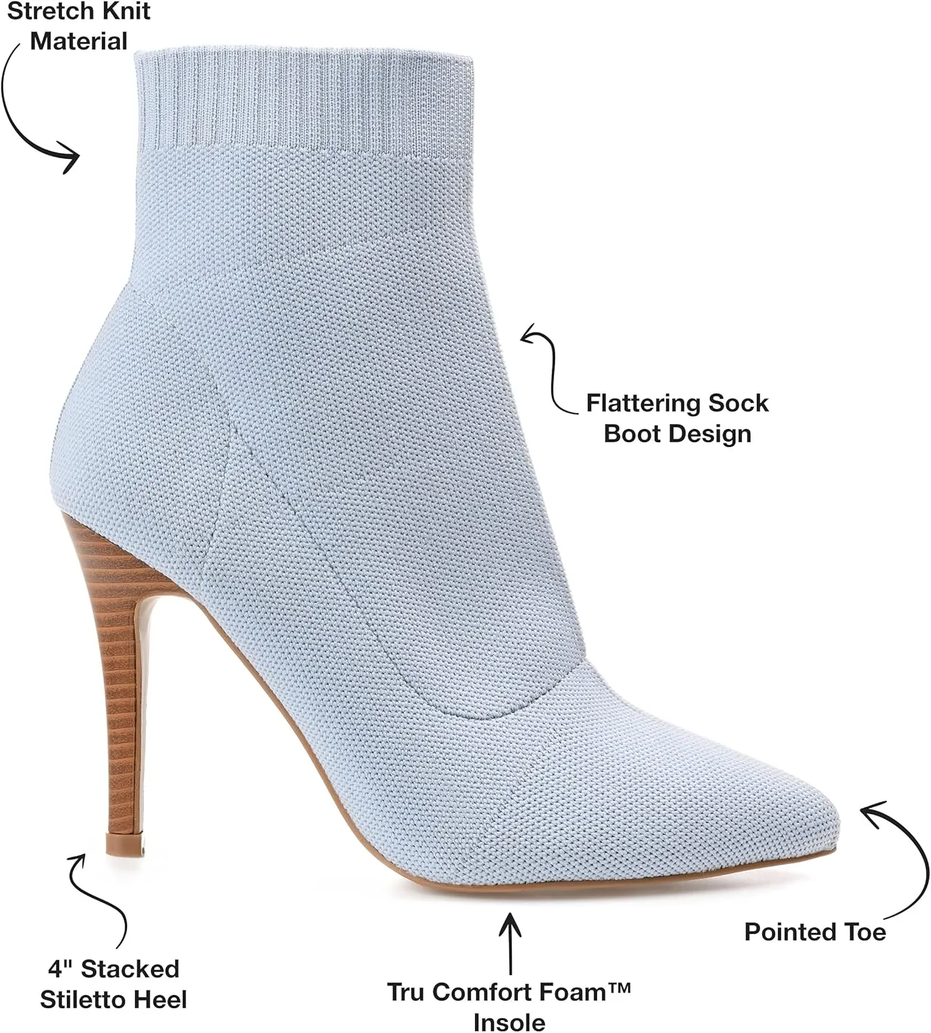 Journee Collection Women's Ankle Boots and Booties