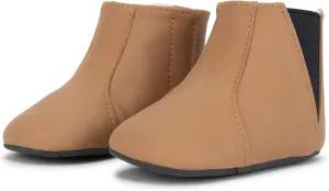 JuJuBe Eco Steps - Chelsea Boots for Babies & Infants - Machine Washable Vegan Leather Baby Shoes