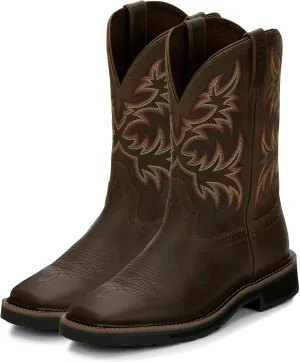Justin Men's Driller 11'' Square Toe Work Boot