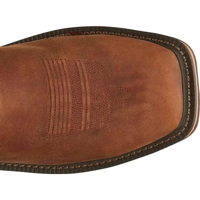 Justin Men's Resistor 11" Nano Composite Toe Western Work Boot -Blue - CR4010