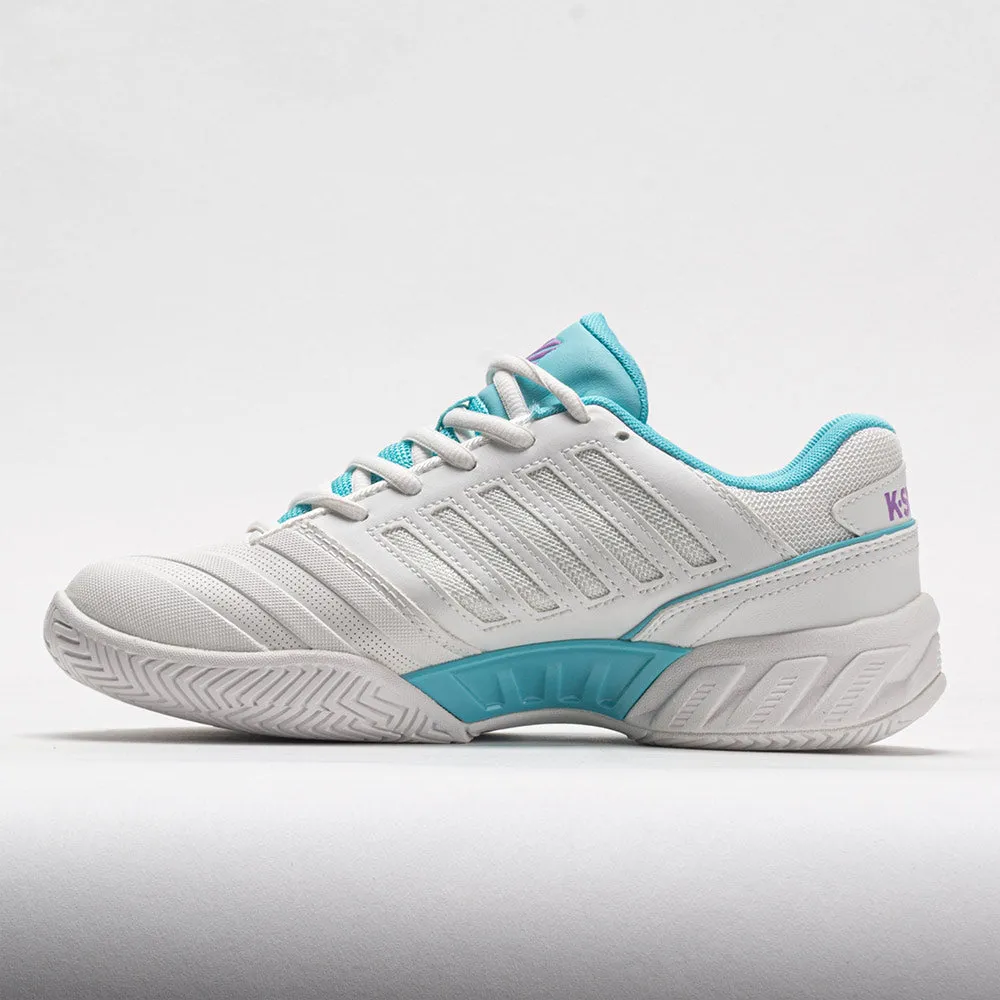 K-Swiss Bigshot Light 4 Women's  Brilliant WhiteAngel Blue/Sheer Lilac