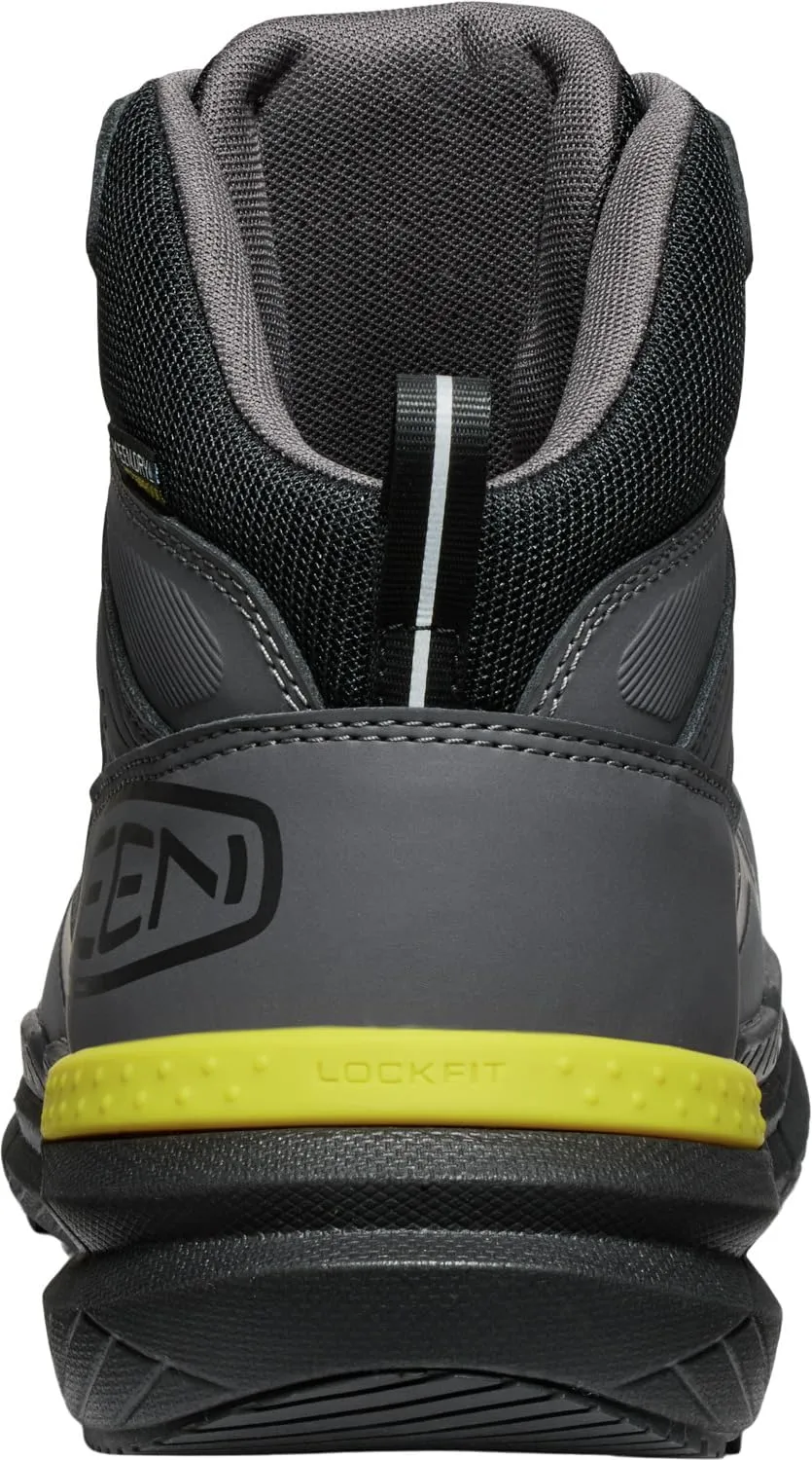 KEEN Men's Synchro Waterproof Work Boot (Carbon-Fiber Toe)