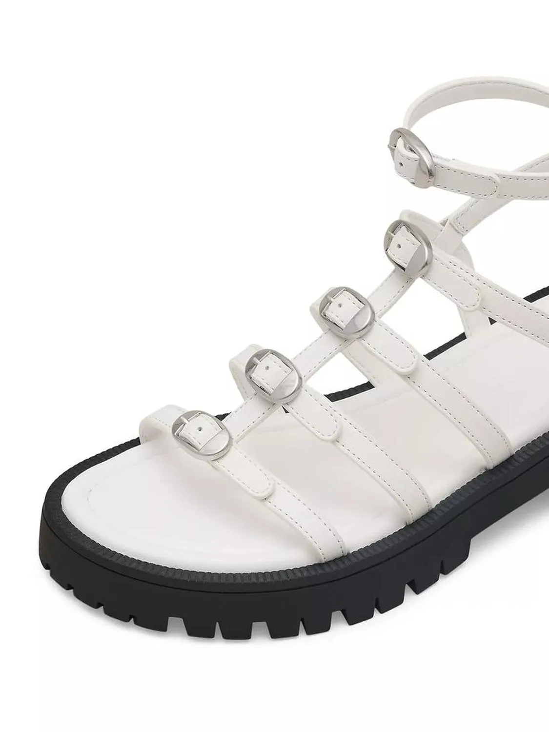 Kiki Leather Gladiator Sandals