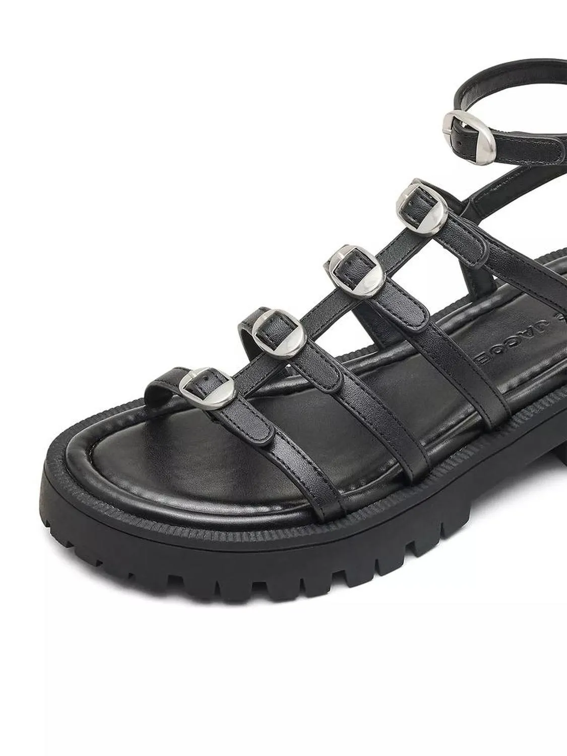 Kiki Leather Gladiator Sandals