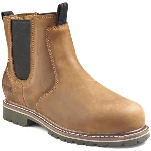 Kodiak Women's Bralorne Composite Toe Waterproof Safety Work Boot -Brown- 4TDFBN