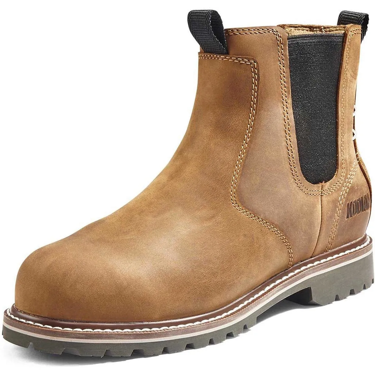 Kodiak Women's Bralorne Composite Toe Waterproof Safety Work Boot -Brown- 4TDFBN