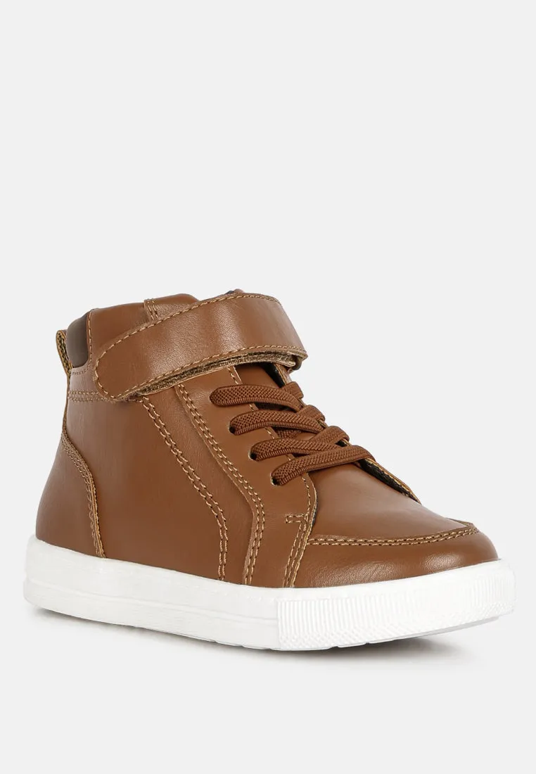 Lace-Up Cushioned Sneakers