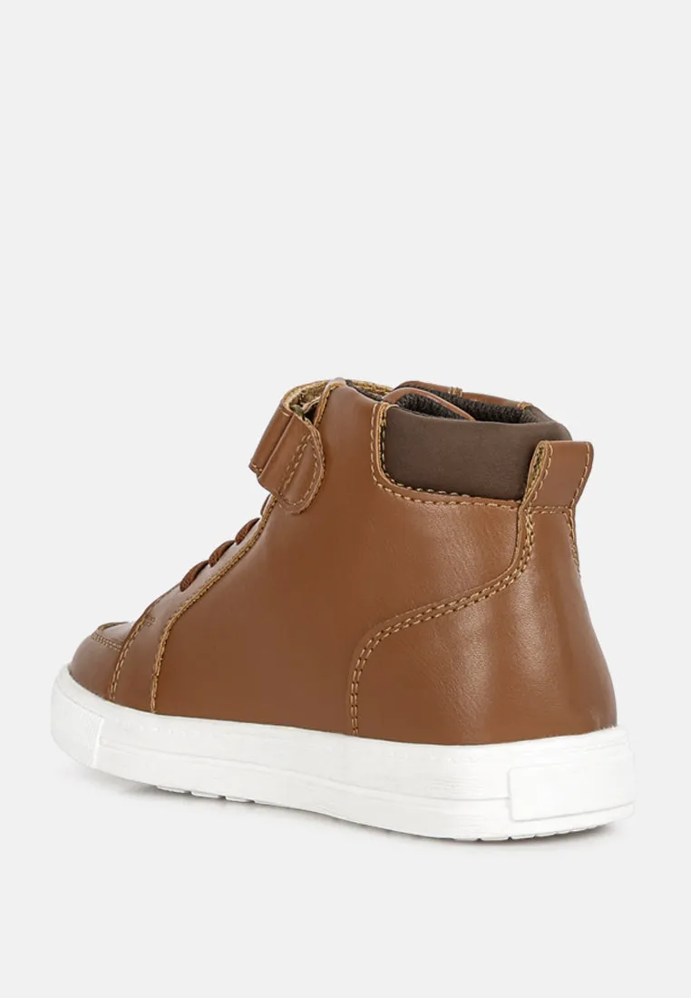 Lace-Up Cushioned Sneakers