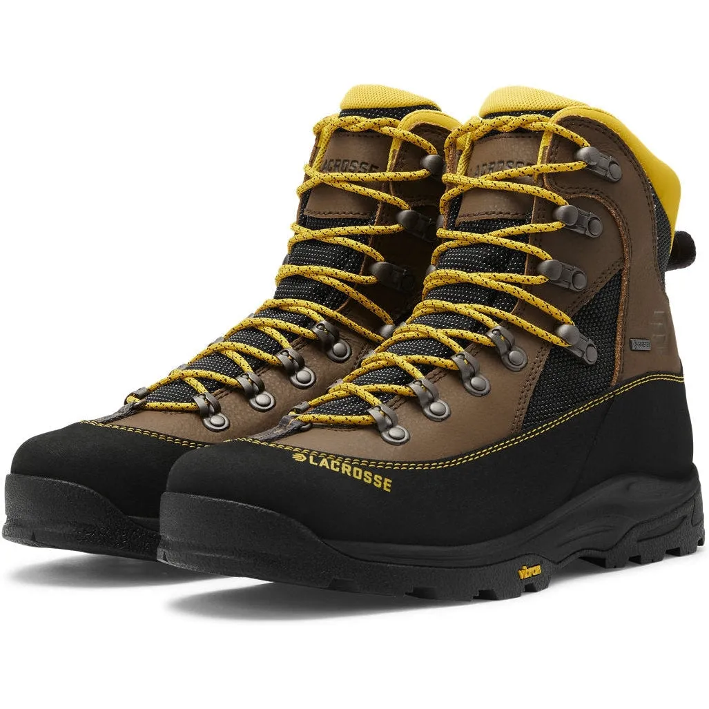 Lacrosse Men's Ursa Ms 7" Waterproof Lace Up Work Boot -Brown- 533611